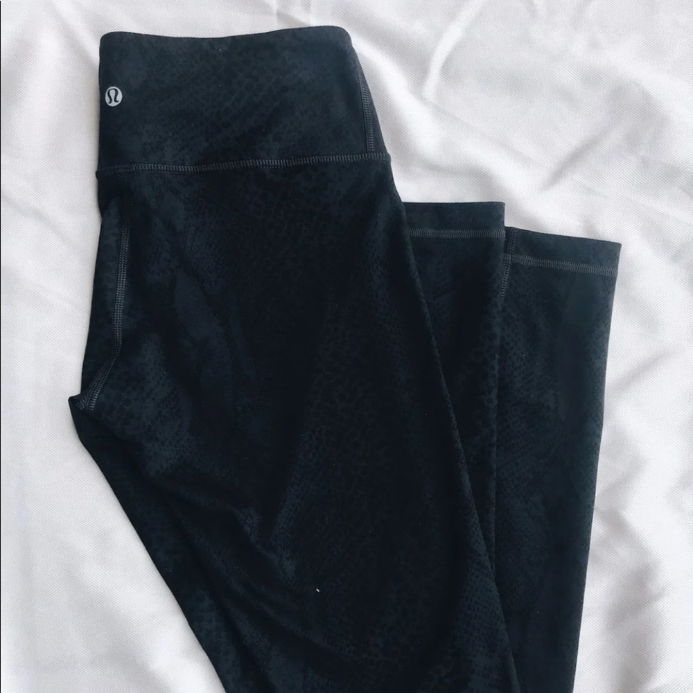 Lululemon wunder under leggings
